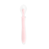 Kikka Boo fleksibilna silikonska kašičica pink 