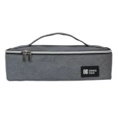 Kikka Boo izolovana torba za hranu termo Foody 28x10x8cm Dark Grey