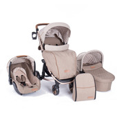 Kikka Boo kolica za bebe 3 u 1  Madrid Beige