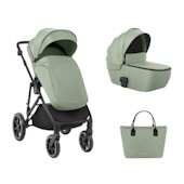 Kikka Boo kolica Thea set 2u1 sa tvrdom korpom Army Green