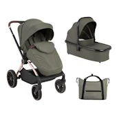 Kikka Boo kolica Kara set 2u1 sa tvrdom korpom Army Green