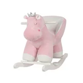 Kikka Boo plišana igračka Hippo sa klackalicom i sedištem