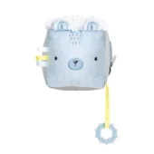 Kikka Boo plišana igračka kocka Bear with Me Blue