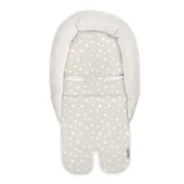 Kikka Boo podloga za autosedište od memorijske pene Dots Beige