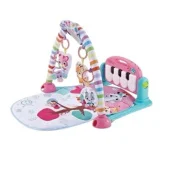 Kikka Boo podloga za igru sa muzikom i projektorom Piano Forest Pink