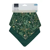 Kikka Boo portikle od muslina set 2/1 Secret Garden Green