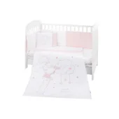 Kikka Boo posteljina sa ogradicom 70/140 6/1 Hippo Dreams