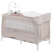 Kikka Boo prenosivi krevetac Dessine Moi  2 nivoa beige