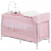 Kikka Boo prenosivi krevetac Dessine Moi  2 nivoa pink