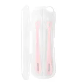 Kikka Boo silikonske kašičice u kutiji 2/1 pink