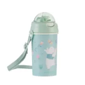 Kikka Boo šolja sa slamkom i trakom Music Fest 450ml Mint