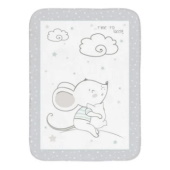 Kikka Boo ćebence za bebe super soft  80x110 Joyful Mice