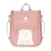 Kikka Boo torba sa putnim krevetićem 2u1 pink