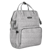 Kikka Boo torba za mame Siena light grey/silver