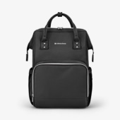 Kikka Boo torba za mame Siena Premium Black Silver