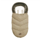 Kikka Boo zimska navlaka za kolica Luxury Fur Confetti Beige