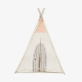 Kikka Boo drveni šator sa prostirkom Beige House