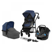 Kolica za bebe 3u1 set Juli Denim Kinderkraft
