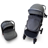 BBO kolica za bebe set Sprinter - Dark Grey
