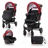 Lorelli kolica Daisy set Red Black Lighthouse