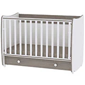 Lorelli drveni krevetac Dream White / Coffee