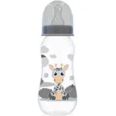 Lorelli flašica Easy grip 250ml 0+ icy grey