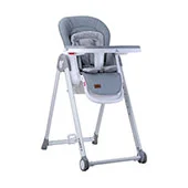 Lorelli hranilica party Grey pu leather 2019 