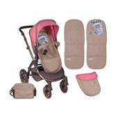 Lorelli kolica za bebe Aurora Rose & Beige Fashion Girl