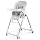 Peg Perego  hranilica za bebe Prima Papa Follow me Linear Grey