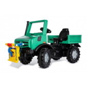 Rolly Toys kamion na pedale sa vitlom Unimog 038244