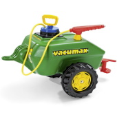 Rolly Toys prikolica cisterna Vacumax za traktor na pedale, zelena 122868
