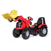 Rolly Toys traktor na pedale sa menjačem, kočnicom i utovarivačem Xtrack 651016