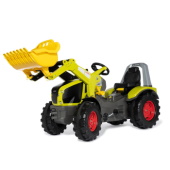 Rolly Toys traktor na pedale sa utovarivačem Claas Premium 651092
