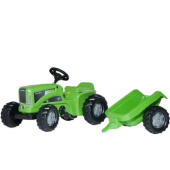 Rolly Toys traktor na pedale sa prikolicom Kiddy Futura, zeleni 620005