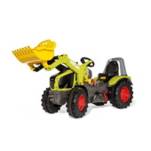 Rolly Toys traktor na pedale sa utovarivačem i menjačem Claas Premium  651122