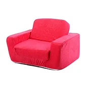 Fotelja za decu na razvlačenje Klasik ciklama