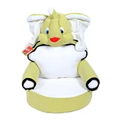 Fotelja za decu Slonče zelena