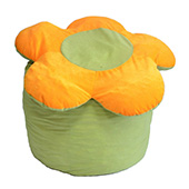 Lazy bag Cvet narandžasto-zeleni