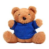 Meda sa majicom mali 15cm braon