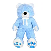 Meda Maki veeeliki 200cm plavi sa vezenim šapama