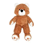 Meda Maki 130cm braon sa vezenim šapama