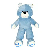 Meda Maki 130cm plavi sa vezenim šapama