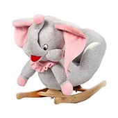 Ljuljaška - njihalica slonče sivo-roze