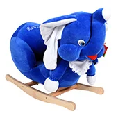 Ljuljaška - njihalica slonče plavo-belo