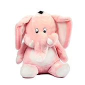 Slon Musa manji 55cm roze