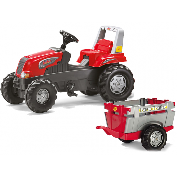  Rolly Toys traktor na pedale junior RT sa prikolicom 800261-2