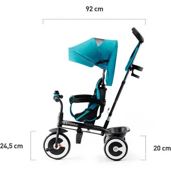 Tricikl Aston turquoise Kinderkraft-7 Tricikl Aston turquoise Kinderkraft-7