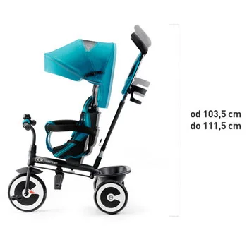 Tricikl Aston turquoise Kinderkraft-8 Tricikl Aston turquoise Kinderkraft-8