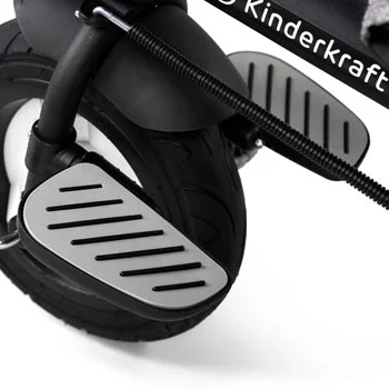 Tricikl Aveo 2u1 black Kinderkraft-4 Tricikl Aveo 2u1 black Kinderkraft-4