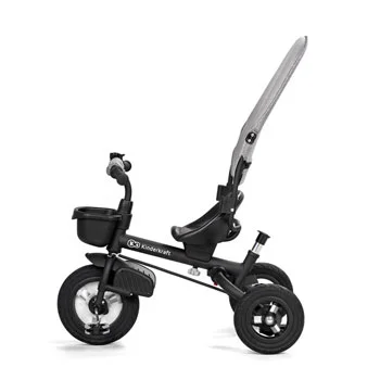 Tricikl Aveo 2u1 black Kinderkraft-5 Tricikl Aveo 2u1 black Kinderkraft-5